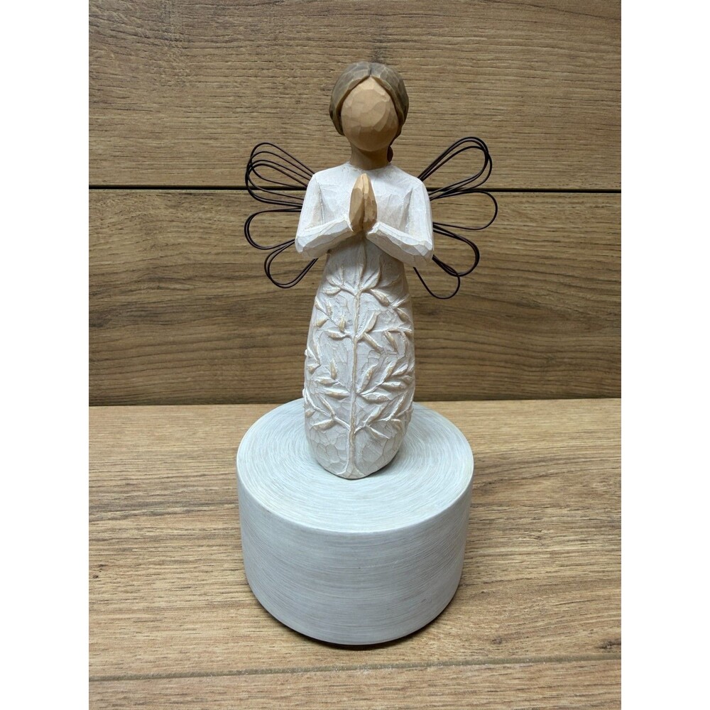 Willow Tree "A Tree, A Prayer" Musical Figurine Plays Amazing Grace Susan Lordi